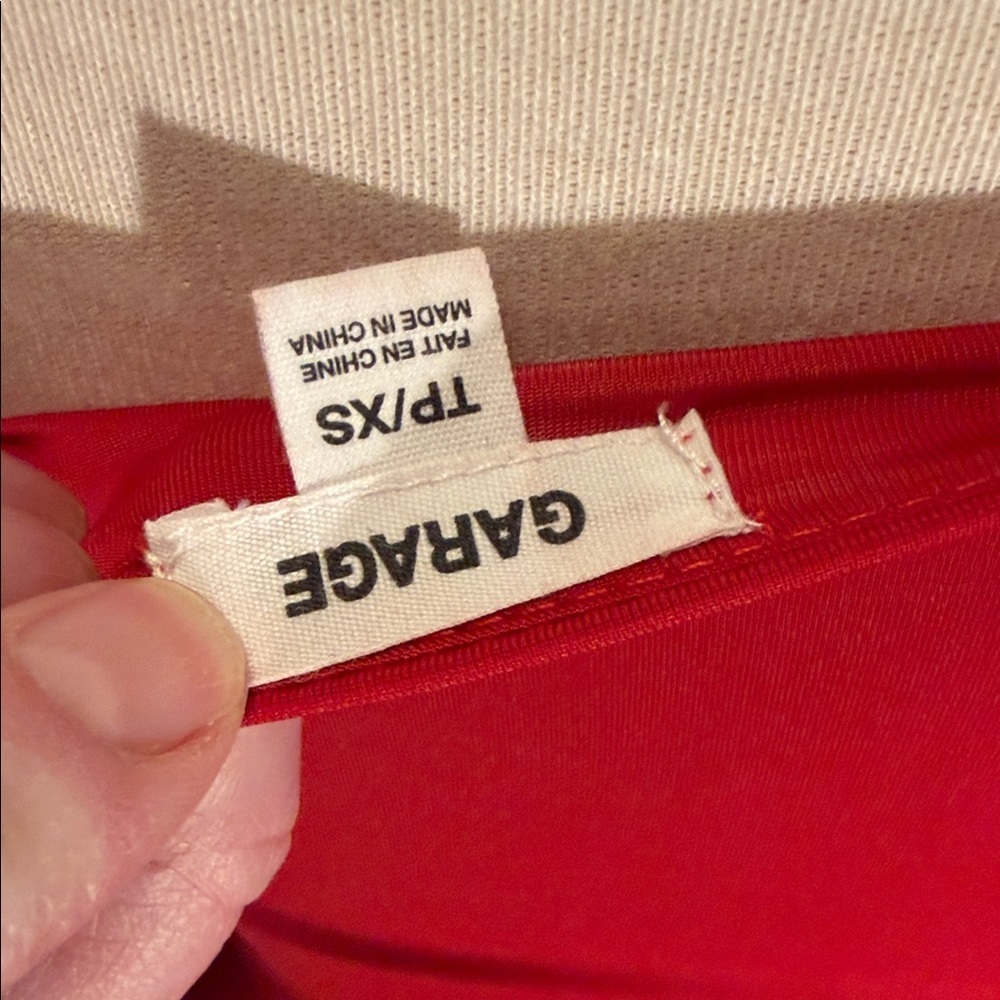 Little Red Ruched Dress - Picture 6 of 9